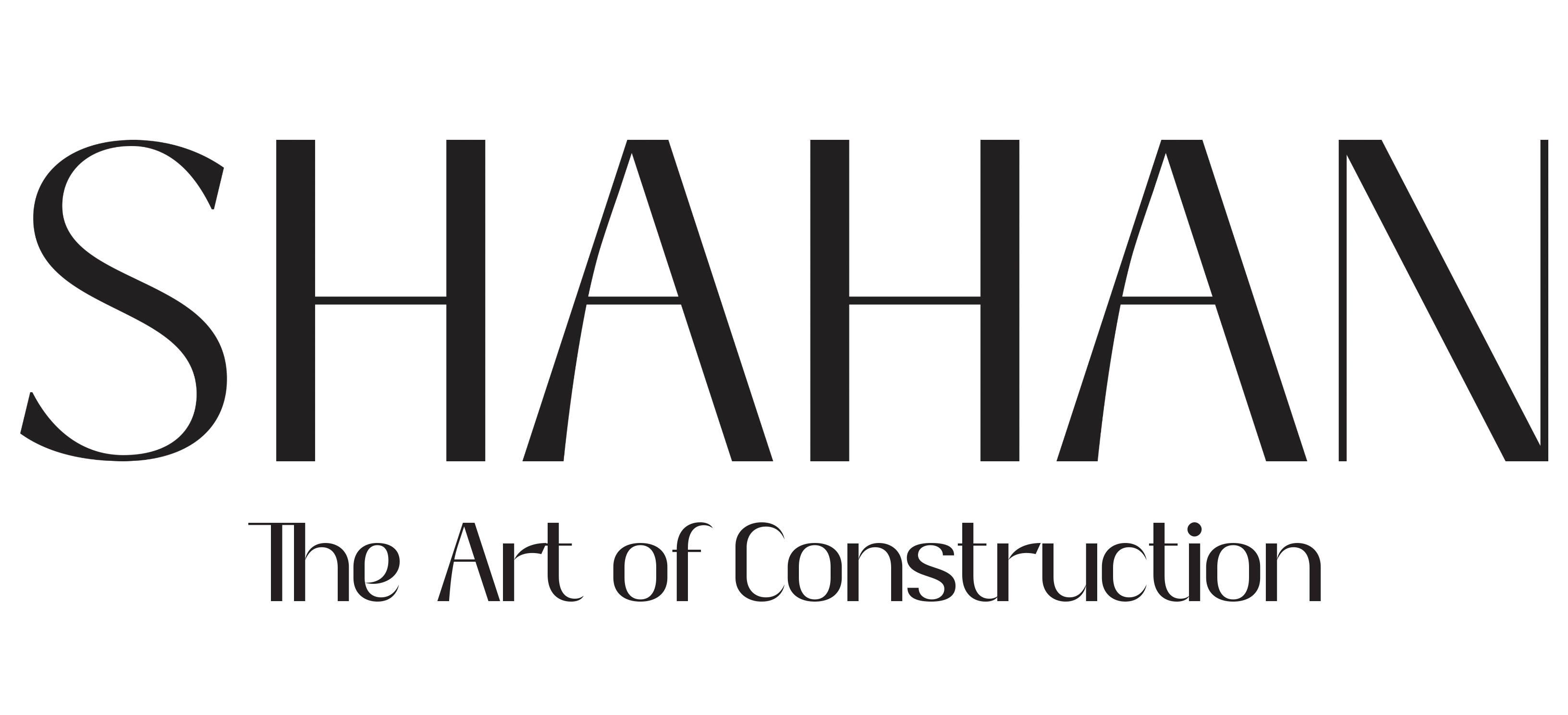 Shahan - The Art of Construction